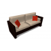 Poppy Accented Loveseat